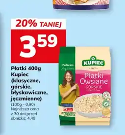 Hitpol Płatki owsiane górskie Kupiec oferta