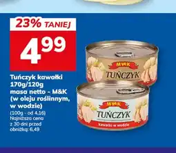 Hitpol Tuńczyk kawałki w oleju roślinnym M&K oferta