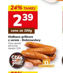 Hitpol Kiełbasa grillowa z serem Dobrowolscy oferta