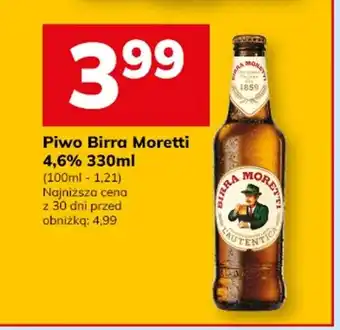 Hitpol Piwo Birra Moretti oferta
