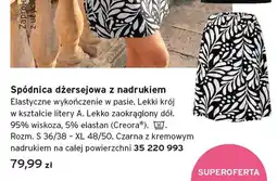 Tchibo Spódnica dżersejowa z nadrukiem oferta