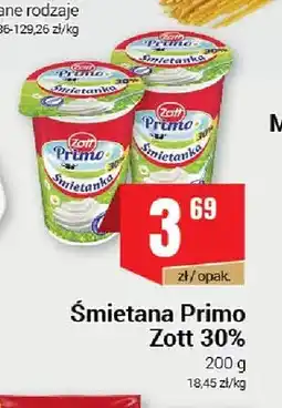 Premium Nasz Sklep Śmietana Primo Zott 30% oferta