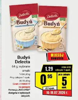 Premium Nasz Sklep Budyń o smaku śmietankowym Delecta oferta