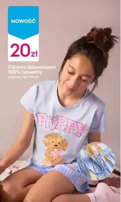 Pepco Piżama dziewczęca 100% bawełny oferta