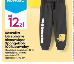 Pepco Spodnie niemowlęce SpongeBob oferta