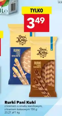 Lewiatan Rurki z kremem kakaowym Pani Kuki oferta