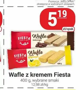 Wafle z kremem cytrynowym Fiesta
