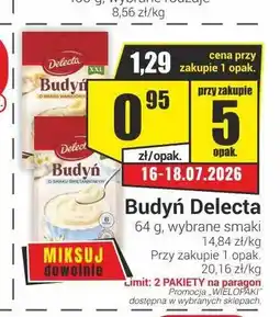 Delikatesy Sezam Budyń Delecta oferta