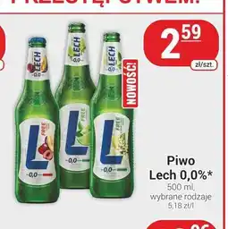 Delikatesy Sezam Piwo bezalkoholowe Lech Free Limonka z Miętą oferta