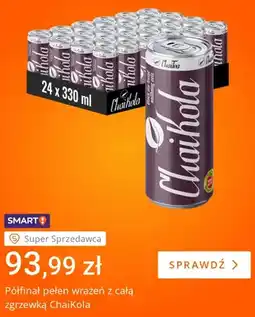 Allegro Napój cola ChaiKola 24-pak oferta