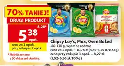 Auchan Chipsy Lay's, Max, Oven Baked oferta