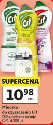 Auchan Mleczko do czyszczenia Cif oferta