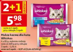 Auchan Mokra karma dla kota Whiskas oferta