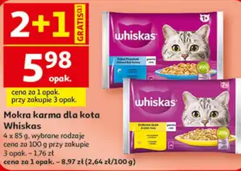 Auchan Mokra karma dla kota Whiskas oferta