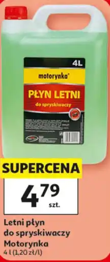 Auchan Letni płyn do spryskiwaczy Motorynka oferta