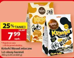 Auchan Krówki Wawel mleczne lub słony karmel oferta
