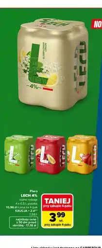 Carrefour Market Lech 4% Piwo oferta