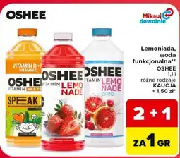 Carrefour Market Lemoniada, woda funkcjonalna Oshee oferta