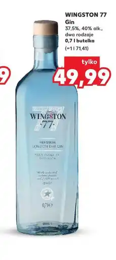 Kaufland WINGSTON 77 Gin oferta