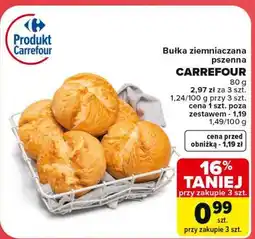 Carrefour Market Bułka ziemniaczana pszenna CARREFOUR oferta