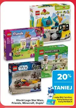 Carrefour Klocki Lego Star Wars, Friends, Minecraft, Duplo oferta