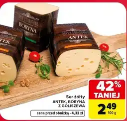 Carrefour Market Ser żółty ANTEK, BORYNA Z GOLISZEWA oferta