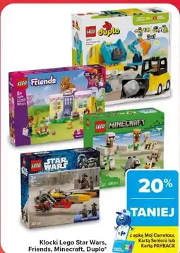 Carrefour Market Klocki Lego Star Wars, Friends, Minecraft, Duplo oferta