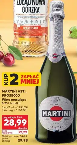 Kaufland Martini Asti, Prosecco Wino musujące oferta