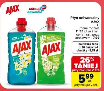 Carrefour Płyn uniwersalny Ajax oferta