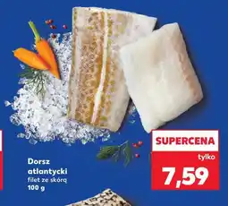 Kaufland Dorsz atlantycki filet ze skórą oferta