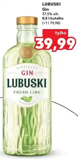 Kaufland Lubuski Gin Fresh Lime oferta