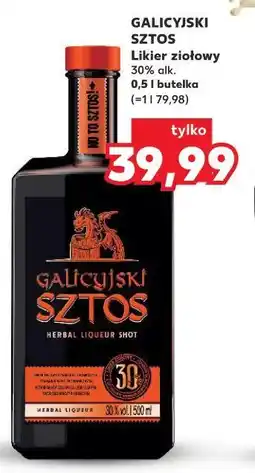 Kaufland Galicyjski Sztos Likier ziołowy oferta