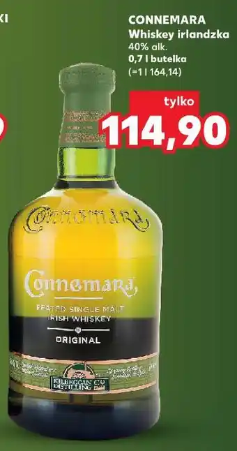 Kaufland CONNEMARA Whiskey irlandzka oferta