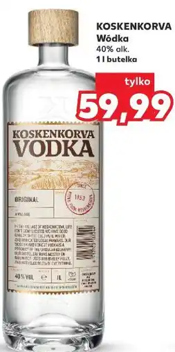Kaufland KOSKENKORVA Wódka oferta