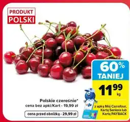 Carrefour Market Polskie czereśnie oferta
