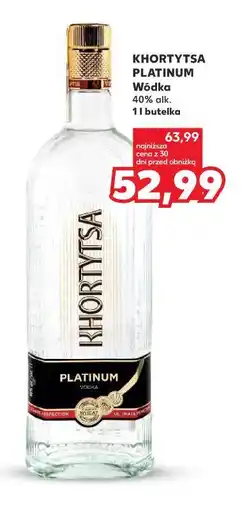 Kaufland KHORTYTSA PLATINUM Wódka oferta