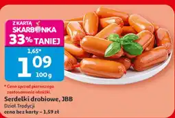 Auchan Serdelki drobiowe, JBB oferta