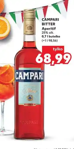 Kaufland CAMPARI BITTER Aperitif oferta