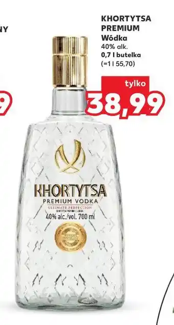 Kaufland KHORTYTSA PREMIUM Wódka oferta