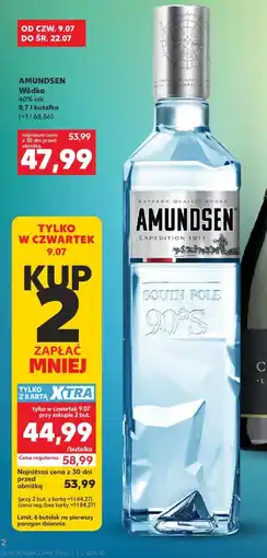 Kaufland Amundsen Wódka oferta
