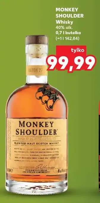 Kaufland MONKEY SHOULDER Whisky oferta