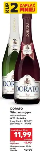 Kaufland DORATO Wino musujące różne rodzaje oferta