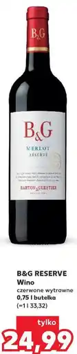 Kaufland B&G RESERVE Wino oferta