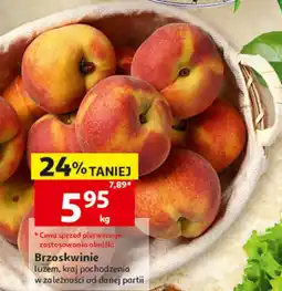 Auchan Brzoskwinie luzem oferta