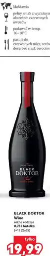 Kaufland BLACK DOKTOR Wino oferta