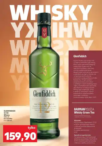 Kaufland GLENFIDDICH 12 YO Whisky oferta