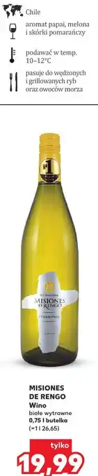 Kaufland Misiones de Rengo Wino oferta