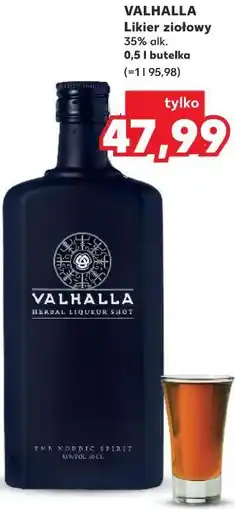 Kaufland Valhalla Likier ziołowy oferta