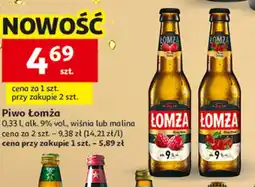 Auchan Piwo Łomża oferta