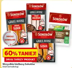 Auchan Wszystkie kiełbasy Sokołów Dział Samoobsługi oferta